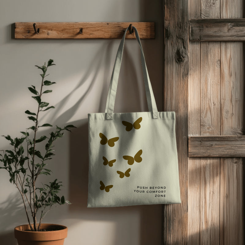 Minimalist Non-Zipper Tote Bag - Durable and Versatile