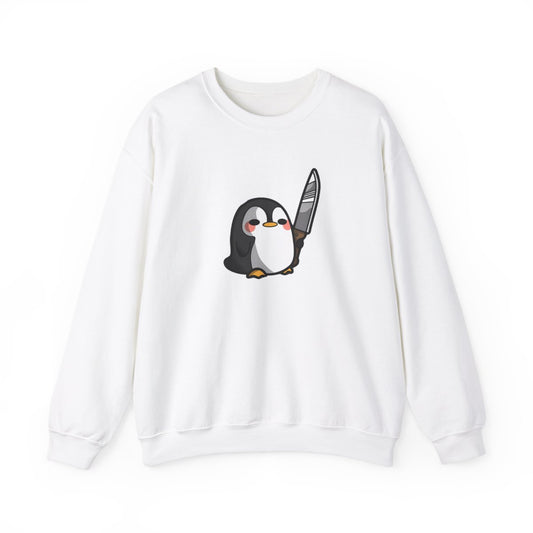 Sassy Penguin Women's Printed Sweatshirt